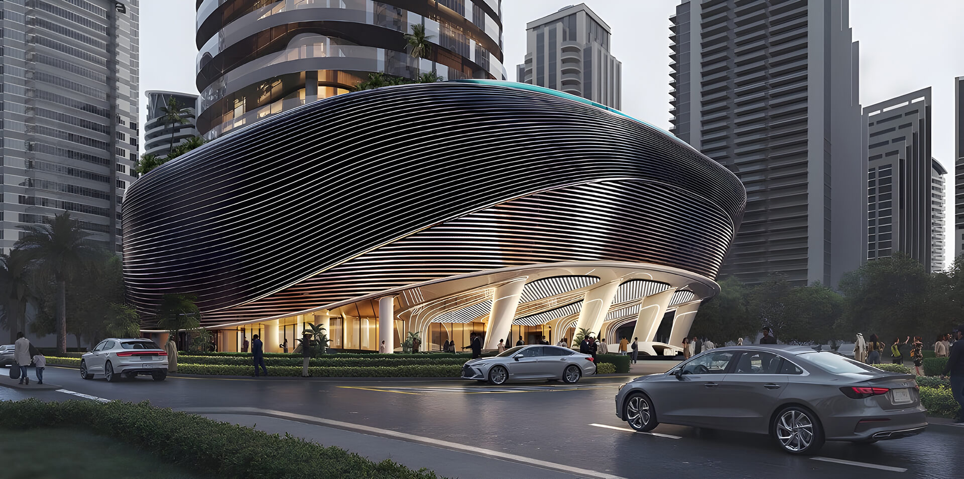 Архитектура Binghatti Skyblade